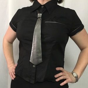 Lip Service Sexy Schoolgirl Blouse